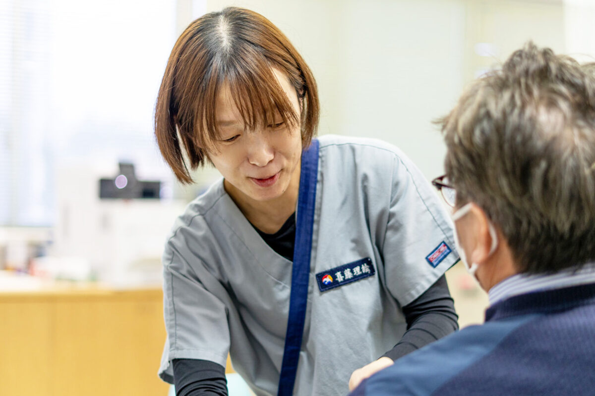 写真：看護師の勤務風景1