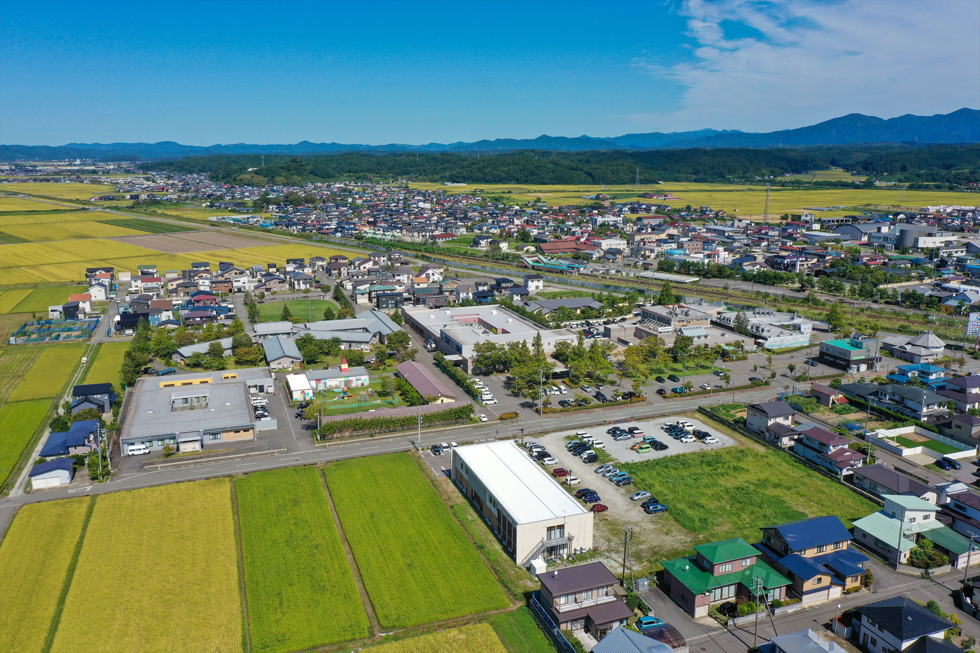 写真：空撮写真